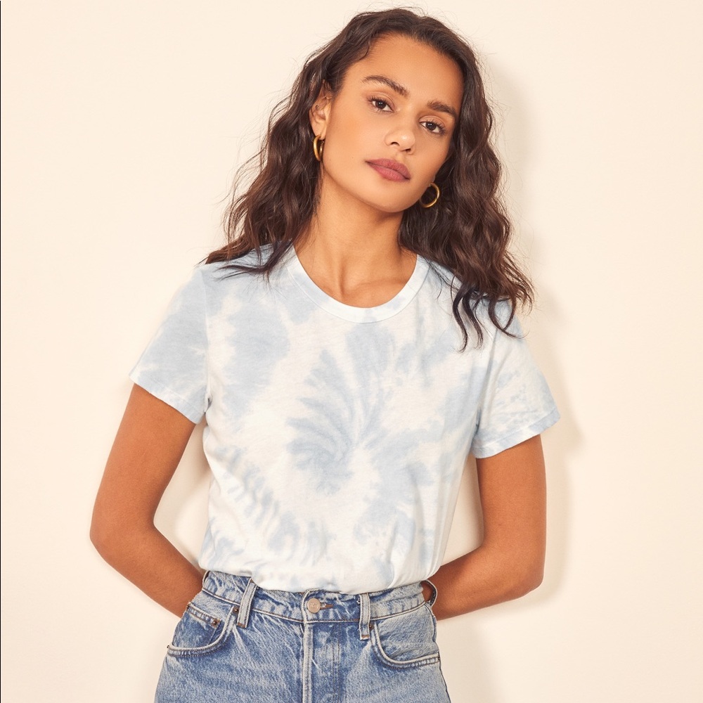 Reformation Perfect Vintage Tee in Tornado
